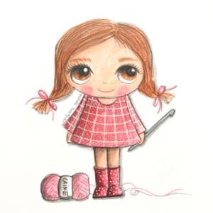 Quand je serai grande, je ferai du crochet - Isabelle Kessedjian