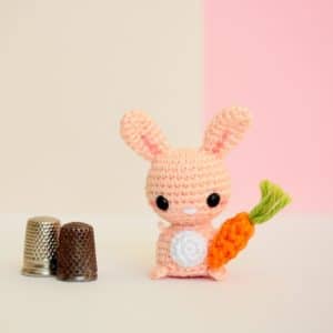 Lapin carotte crochet
