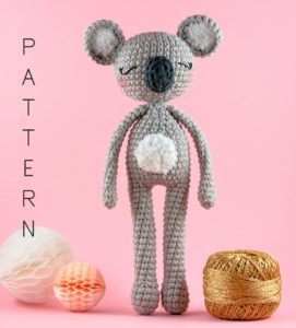 pattern crochet koala