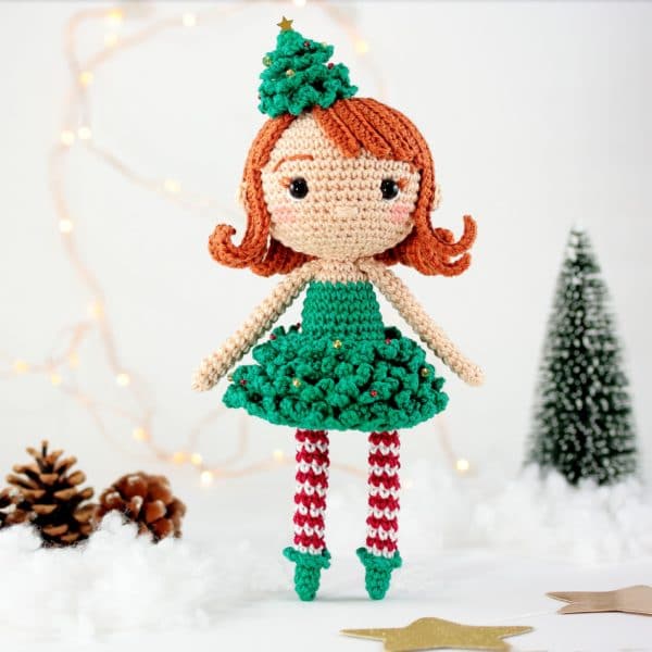 Holly the Christmas tree doll