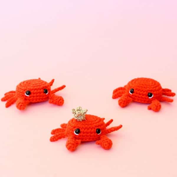 Crabes au crochet
