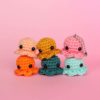 Porte clés poulpe au crochet