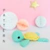 Patron tortue au crochet