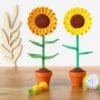 tournesols au crochet