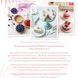 Livre Adorables pâtisseries dédicacé