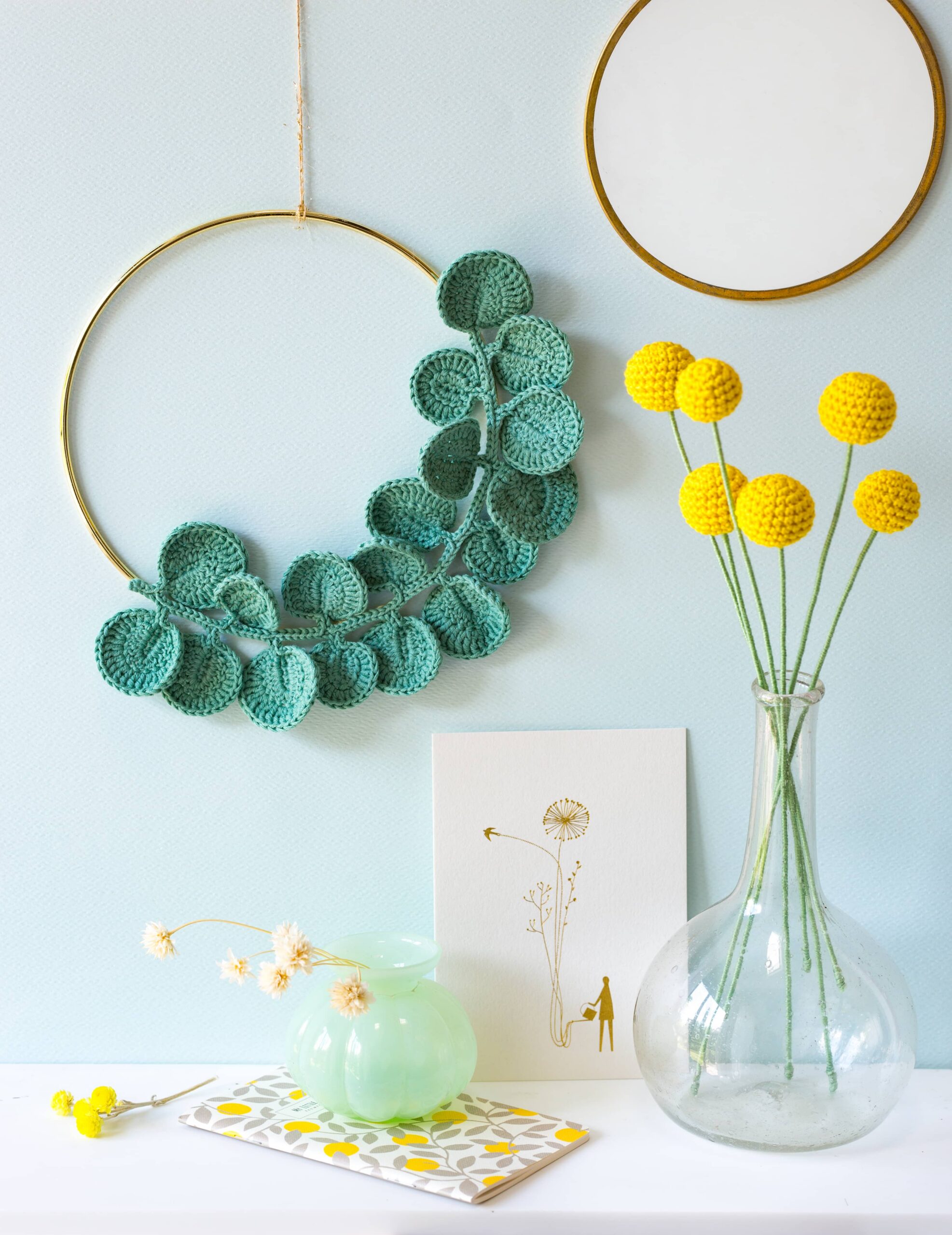Eucalyptus au crochet