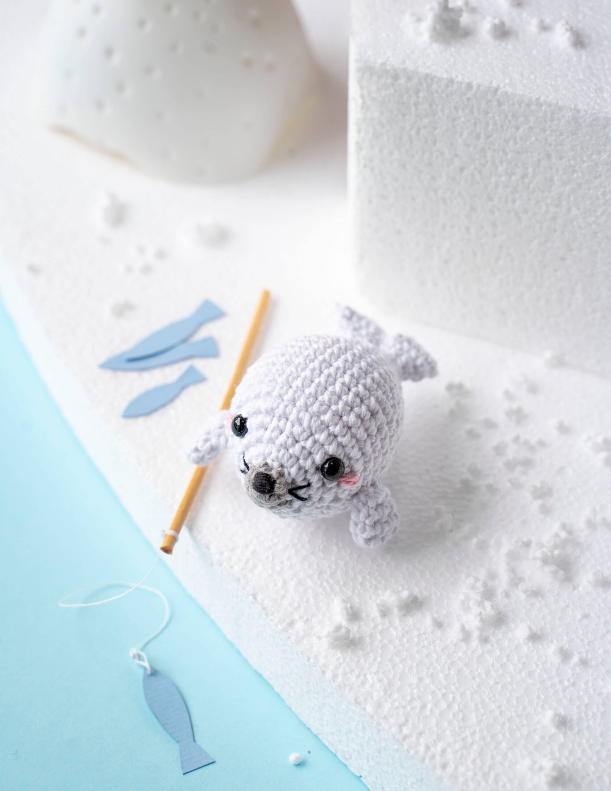 Mini phoque au crochet