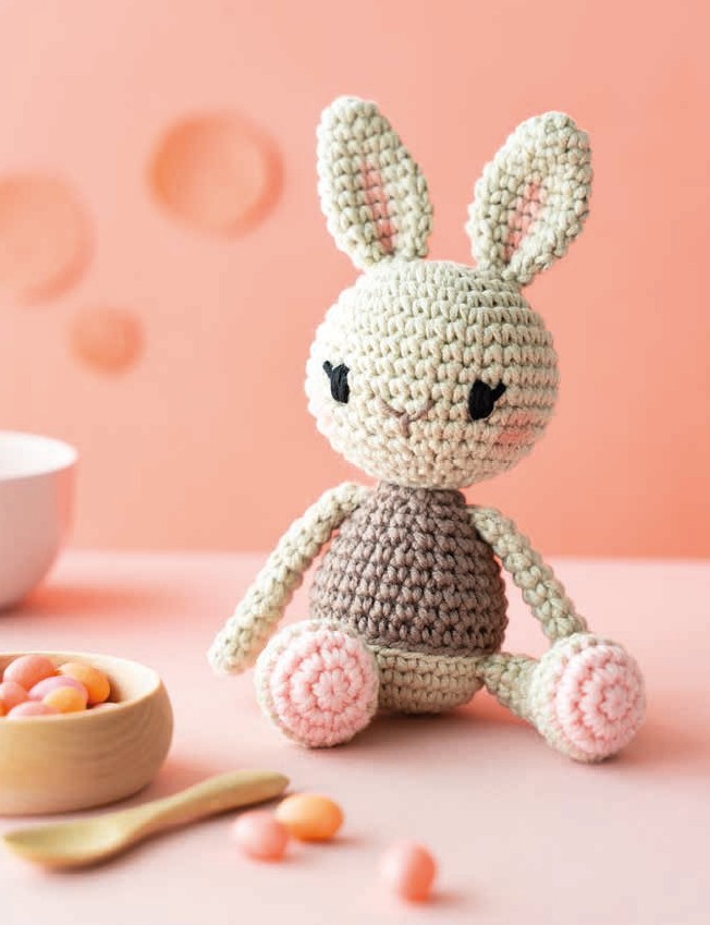 Patron lapin - Je débute le crochet