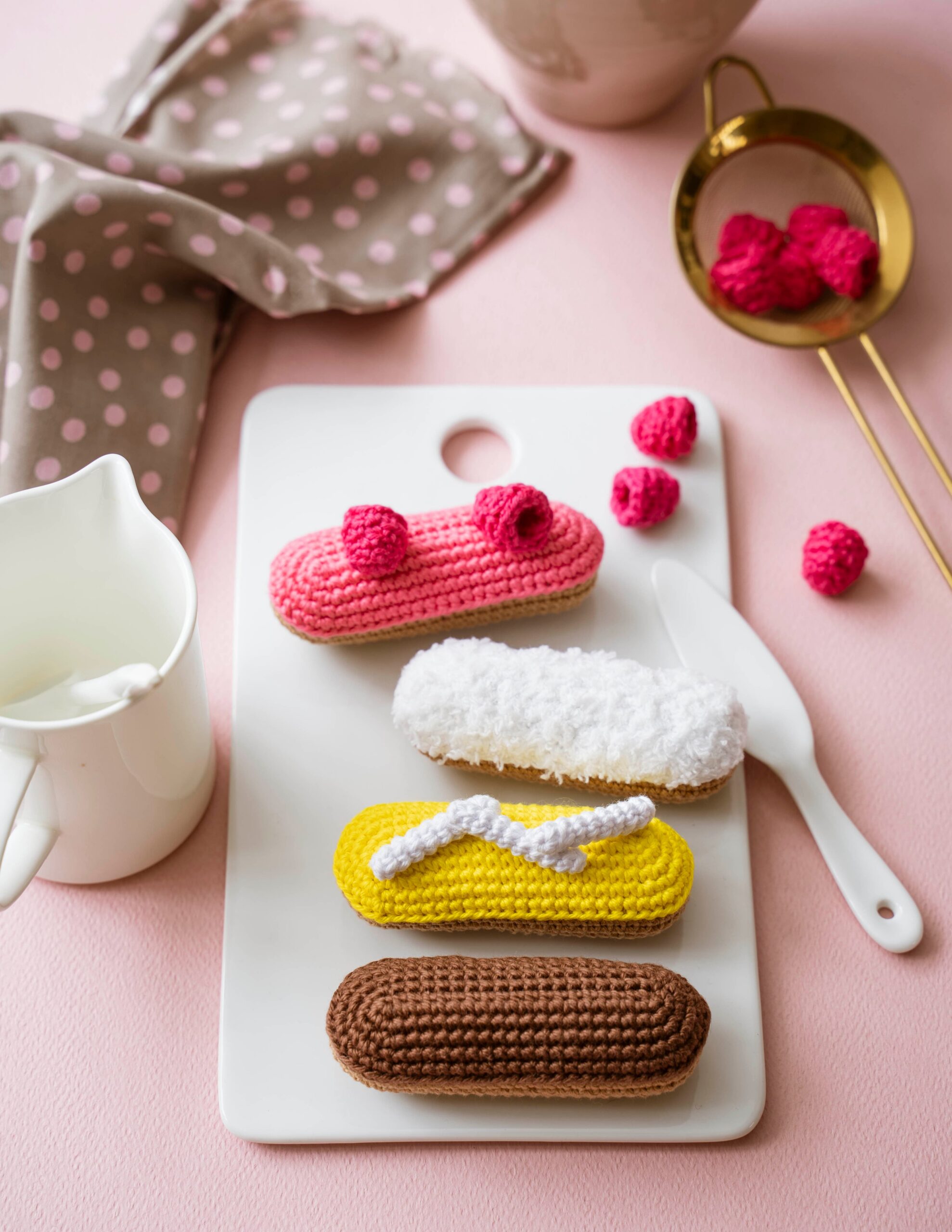 Eclairs au crochet