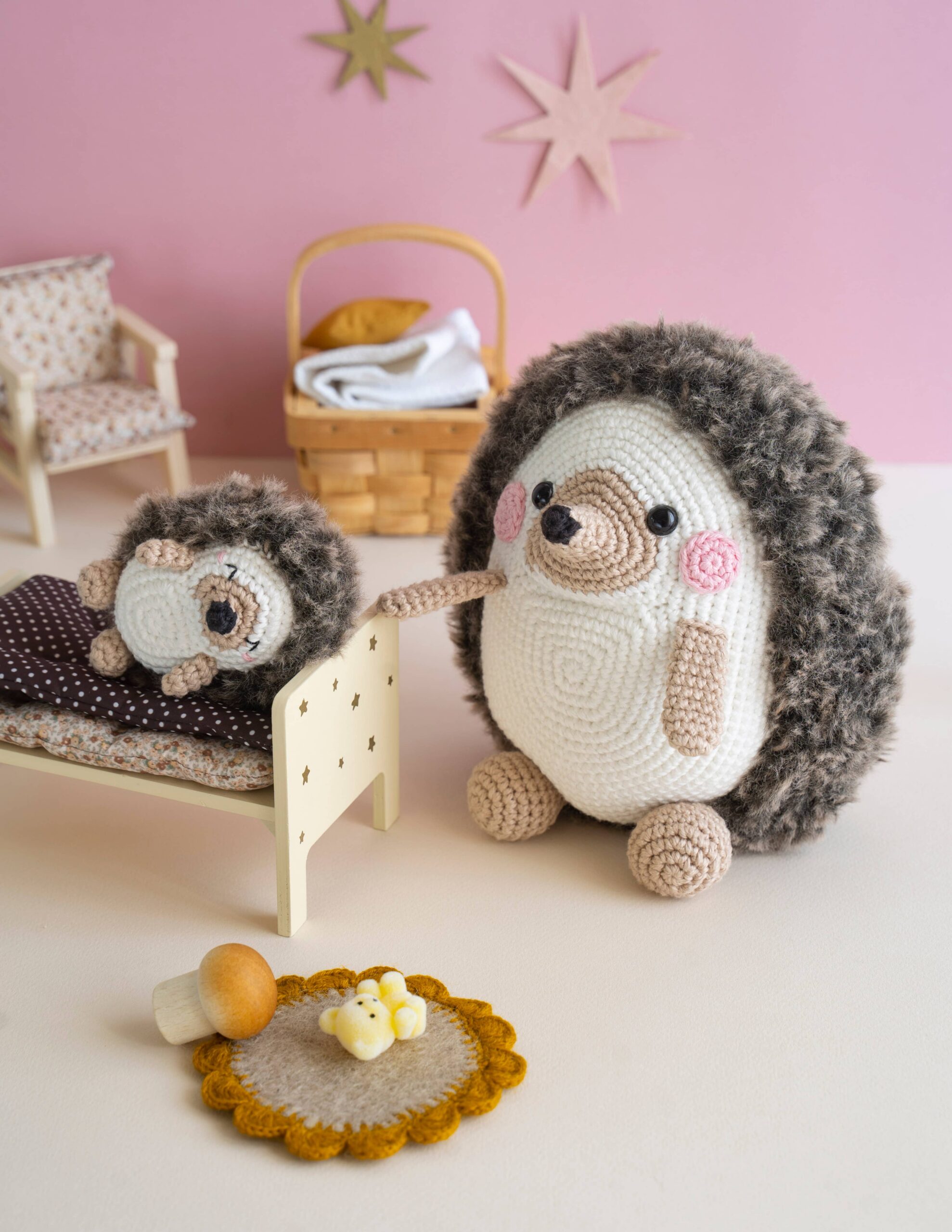 Hérissons au crochet
