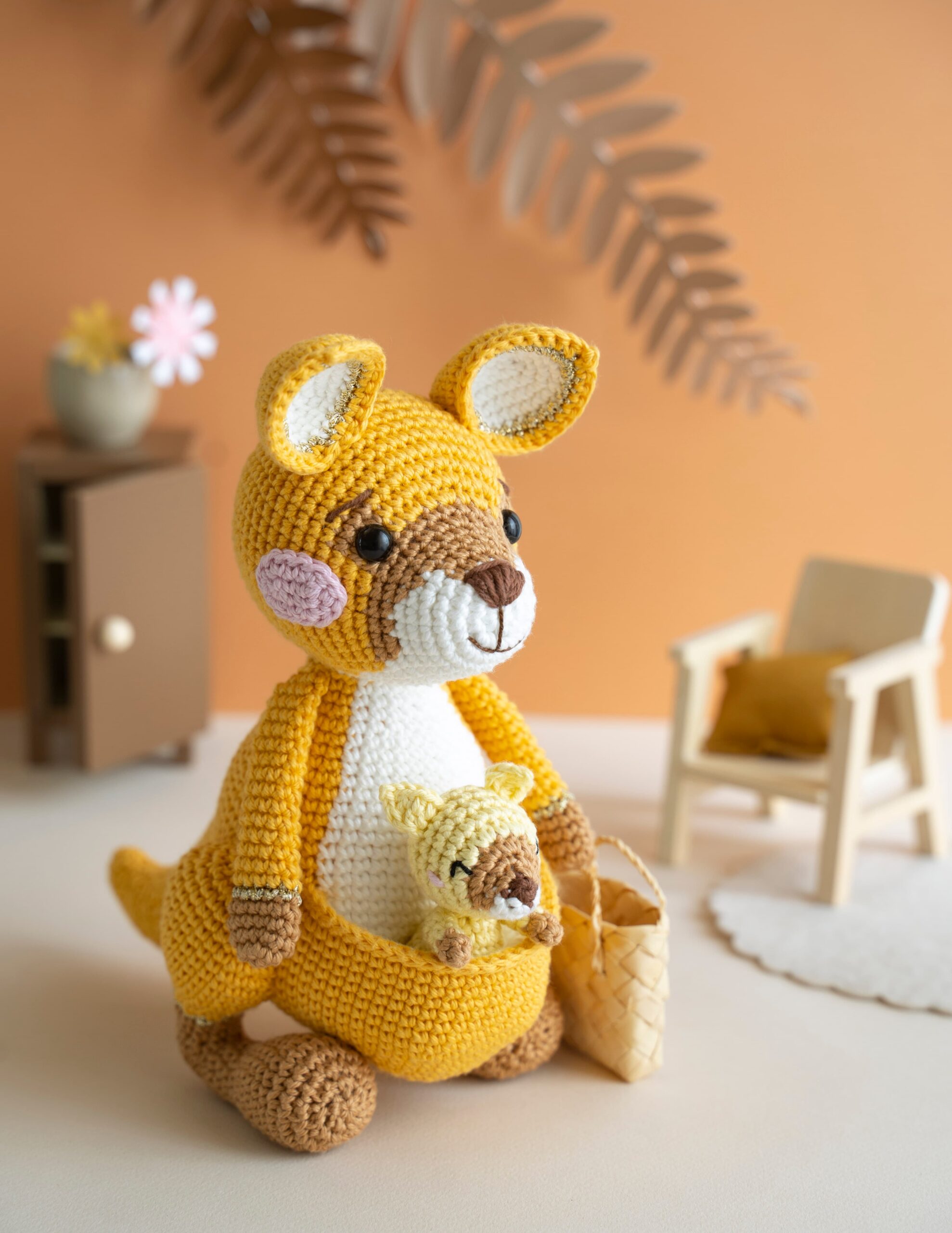 Kangourous au crochet