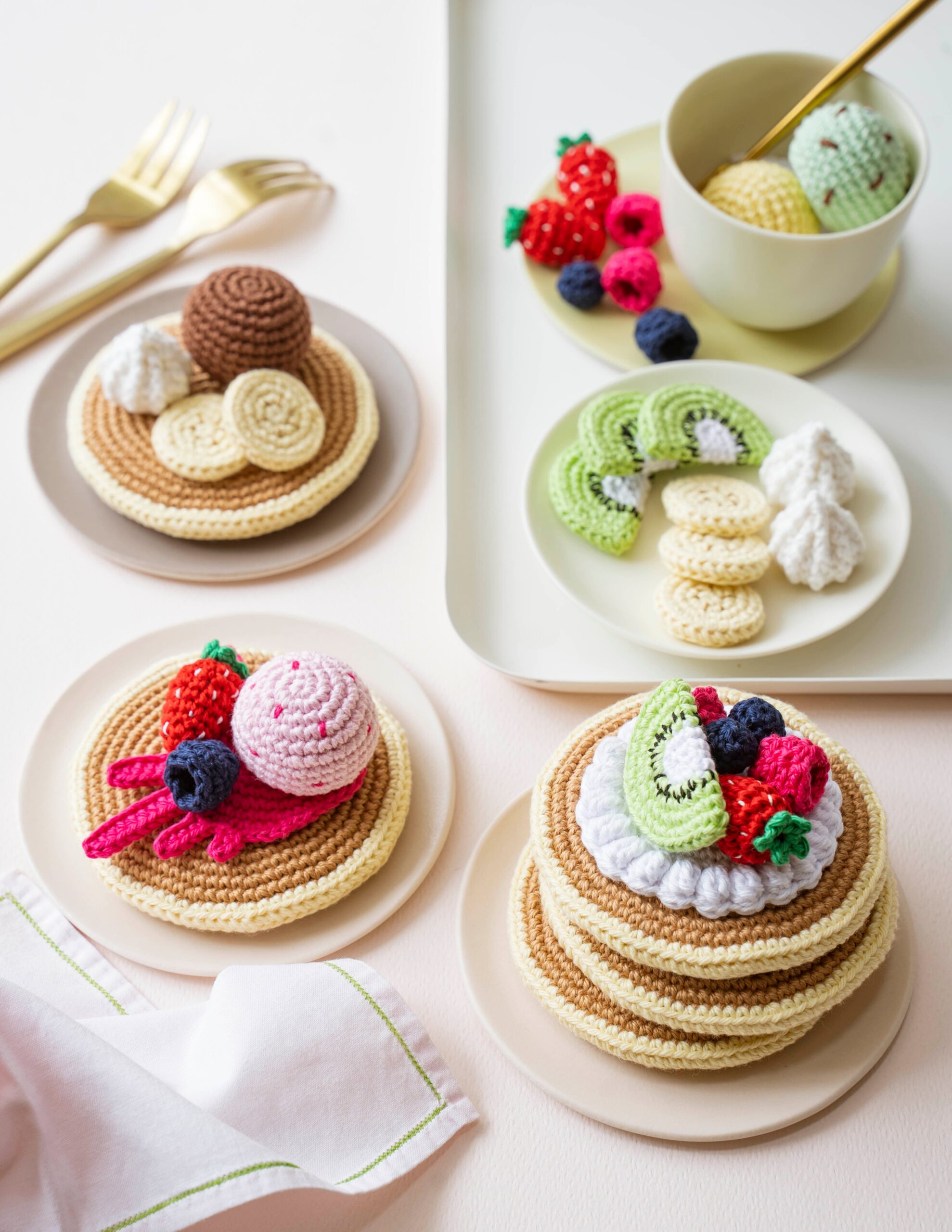 Pancakes au crochet