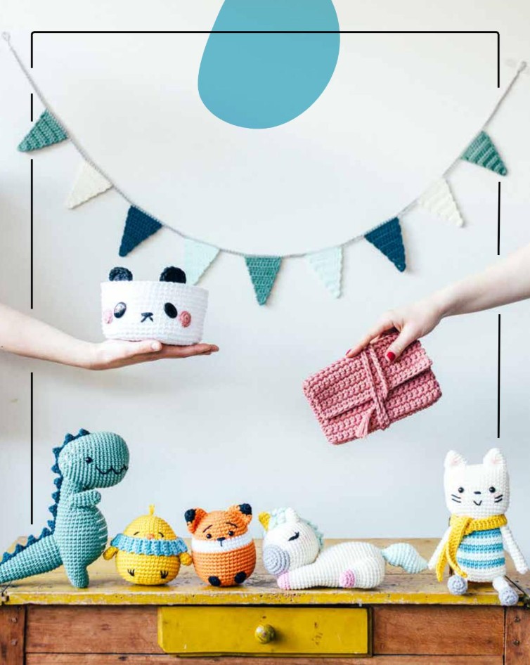 Modèles du livre - Crochet, 8 modèles adorables pour se lancer