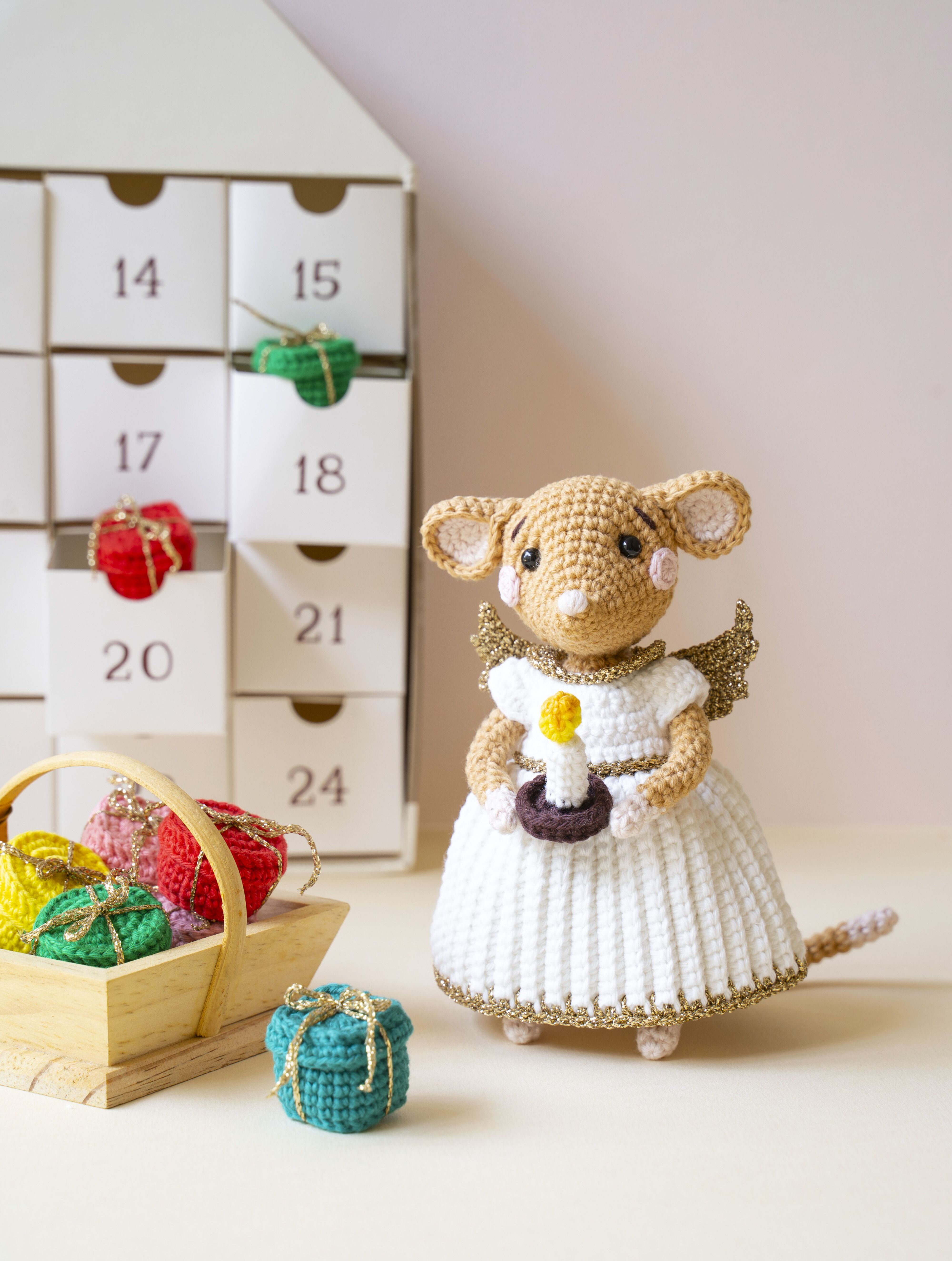 Souris au crochet