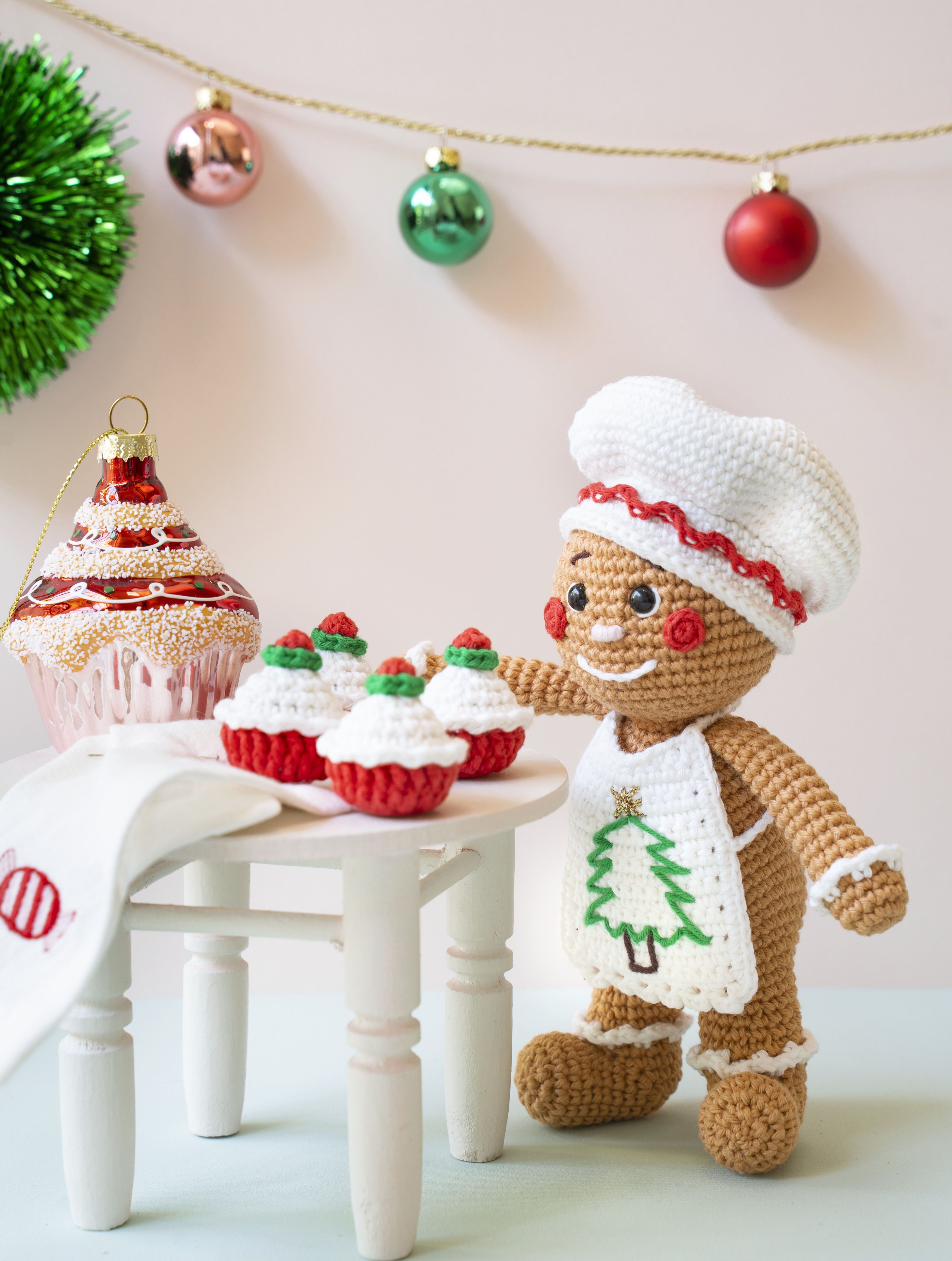 Bonhomme de pain d'épices au crochet